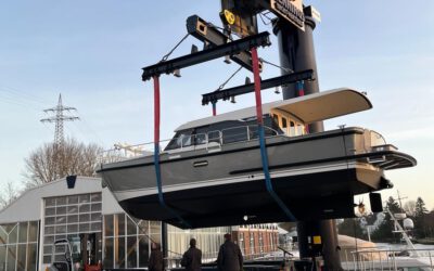 Linssen 40 SL Sedan in Papenburg eingetroffen