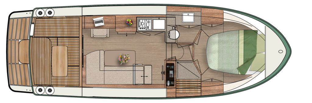Linssen .1-Serie Grand Sturdy 30.1 Sedan Select Layout
