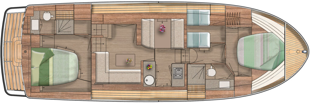 Linssen .1-Serie 40.1 AC Layout